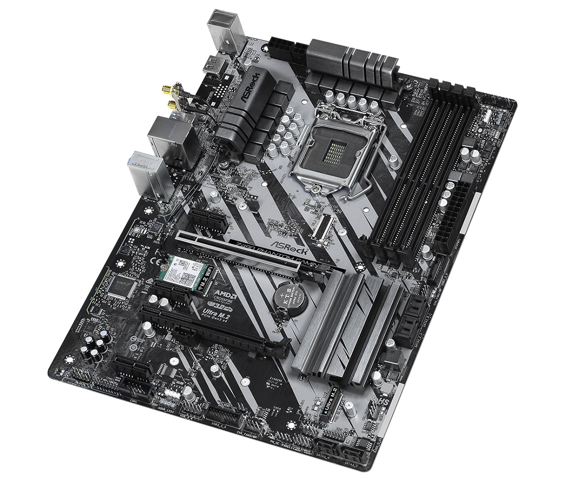 ASRock Z490 Phantom Gaming 4, ac, ax & 2.5G - The Intel Z490